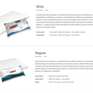 ALMOHADAS STANDART